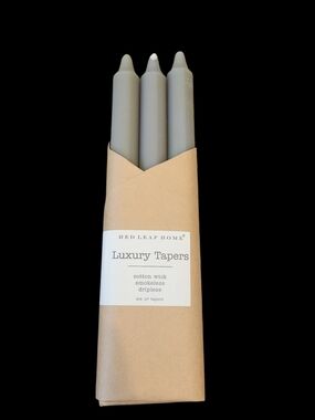 Red Leaf Home Luxury Tapers - Green/gray